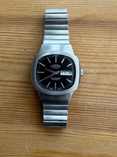 Vintage Swiss Emperor Automatic Mens Day/Date Watch - AS 5206