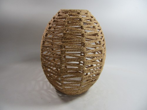 Natural rattan oval ceiling - natural,