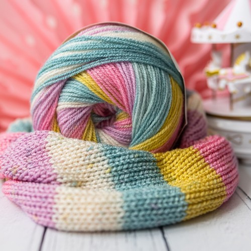 Emu funfair swirl - dk, yarn
