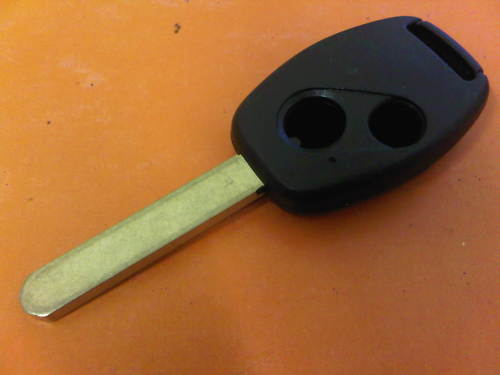 Button remote key fob case - fob,
