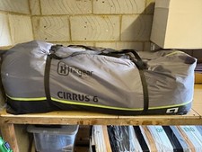 Hi Gear Airgo Cirrus 6-Man Inflatable Tent Incl Footprint Carpet and Hand Pump