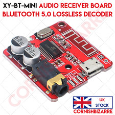 XY-BT-MINI STEREO AUDIO BLUETOOTH 5.0 RECEIVER BOARD MP3 LOSSLESS DECODER - UK
