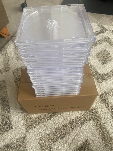 Jewel cases opened - cd, 48