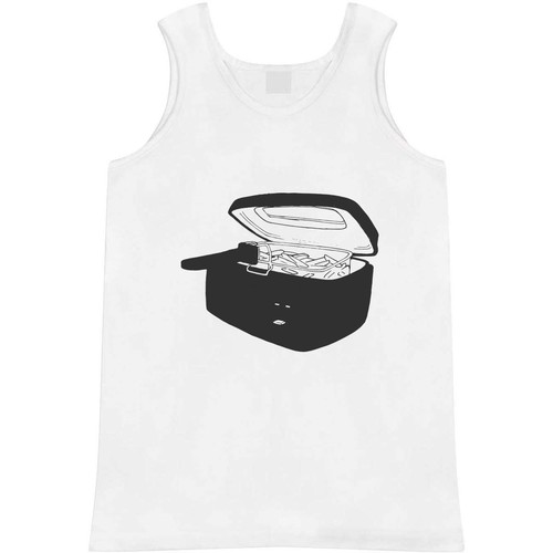 Deep fryer with chips - with, adult