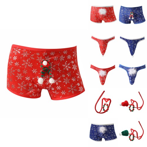 Mens christmas briefs lingerie - mens,