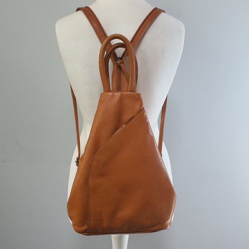Jobis tan leather - tan, backpack