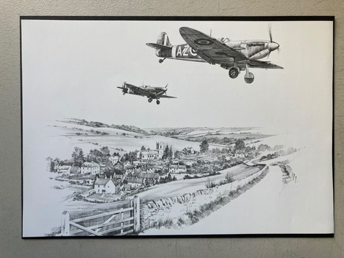 Military aviation print - military, print-