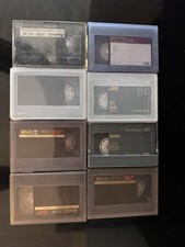 8 Used VHS-C Video Camera Tapes