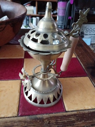 Old incense burner - incense, burner,