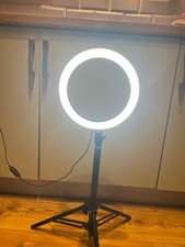 AiXPI 10″ LED Ring Light Tripod & Phone Holder L210 – Selfie Video Lighting Kit