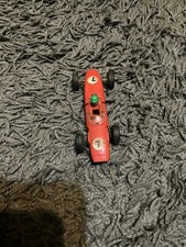 Scalextric Triang C67 Lotus Red #7 1:32 Scale Slot Car SPARES OR REPAIR 