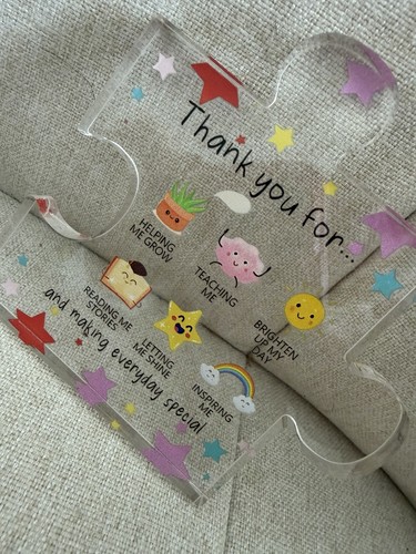 Teacher thank you gift puzzle - gift,