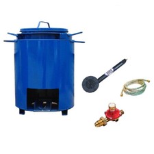 25 Gallon Tar Bitumen Boiler Roofing Kit c/w Burrner, Hose & Reg
