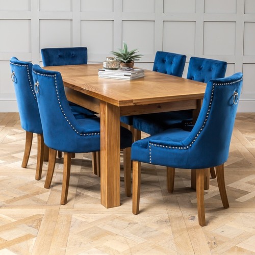 Dining table solid - table, oak