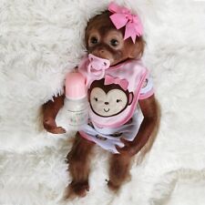 Monkey Reborn Doll Baby 20”