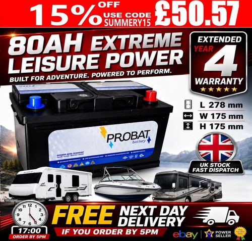 Leisure battery 80ah - leisure, 90