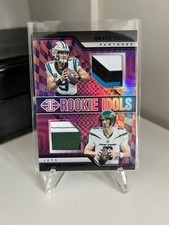 2023 Panini Illusions - Bryce Young / Aaron Rodgers Rookie Idols Dual Patch /50