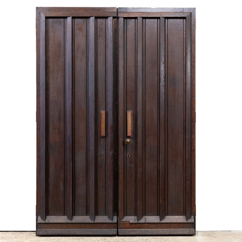 Reclaimed antique oak double - reclaimed,