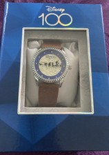 DISNEY 100 YEARS CLOCKWORK  WATCH  GIFT BOXED 