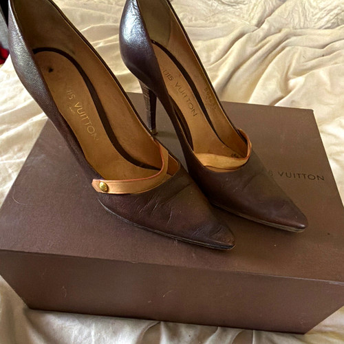 Louis vuitton brown leather - louis,