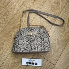 New Look Handbag Brown Snakeskin Shoulder Bag