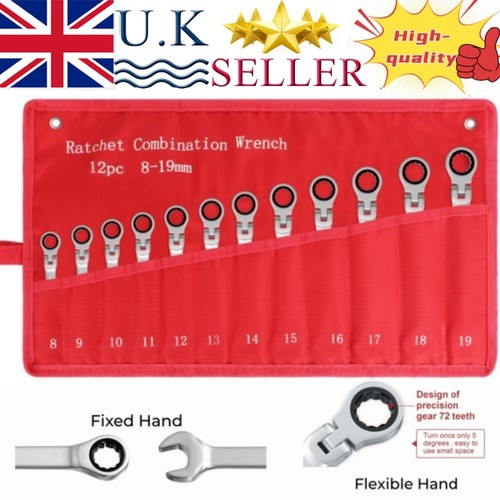 12pcs ratchet spanner - 8/12pcs, set