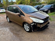 2014 Ford B Max Zetec 1.5 Tdci 117826 mls light front accident damage salvage