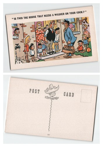 Postcard saucy seaside - -,