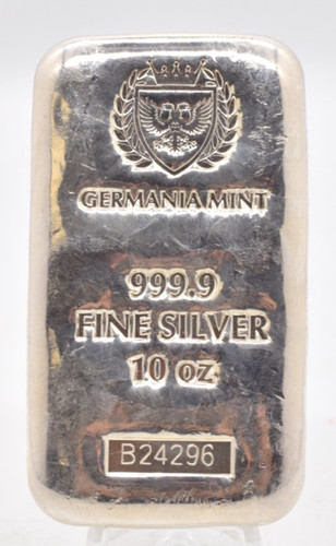10oz germania mint silver - mint, bar