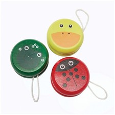 Set of 3 Animal Wooden Yoyos