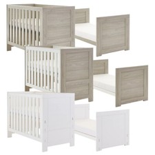 Obaby nika mini cot - nika, wooden