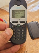 Siemens C35 GSM Blue Mobile Phone May Need A New Battery