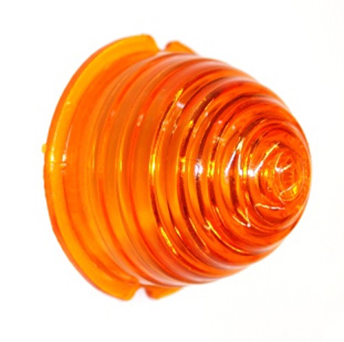 Indicator lens orange beehive - lens,