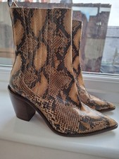 Mint Velvet Snakeskin Western