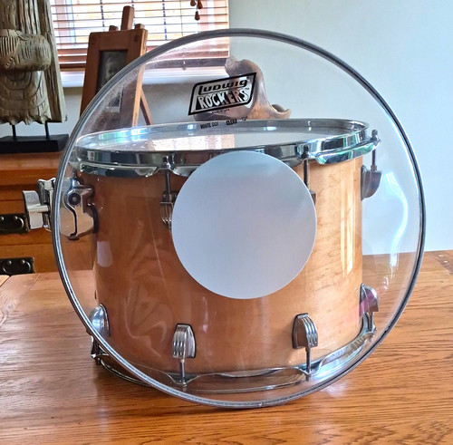 Ludwig rockers 70s 80s white - rockers,