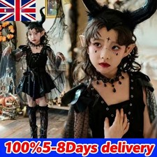 Kids Girls Cosplay Devil