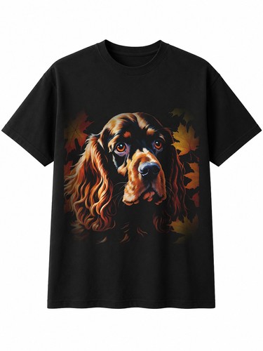 Cocker spaniel autumn - cocker,