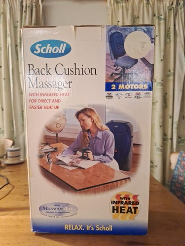 Scholl cushion back - cushion, massager