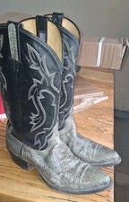 VTG Dan Post Python Snakeskin