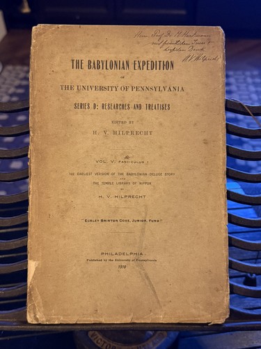 Signed 1910 babylonian - signed,
