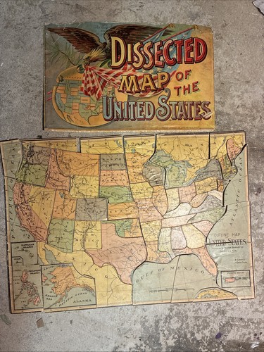 Rare uncle sam map - sam, usa