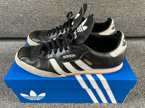 Adidas samba super black white - samba,
