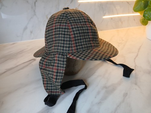 Tweed vintage deer stalker - tweed,
