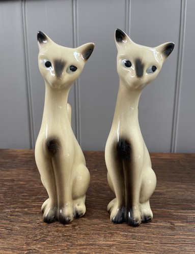 Pair vintage ceramic - pair,