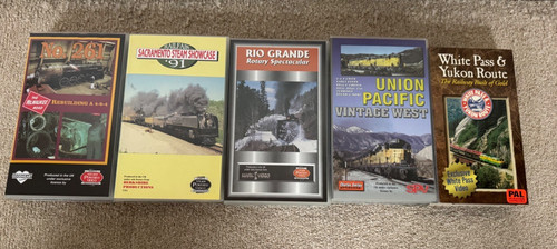 Spv steam powered railway vhs - steam,