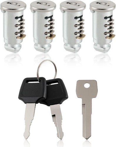 4pcs thule lock cores - lock, key