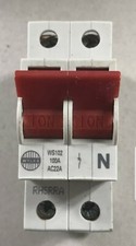 Wylex 100A Main Switch Isolator Disconnector Incomer 100 Amp AC22A WS102