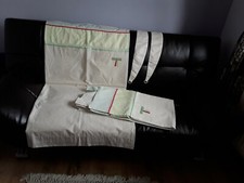 Ziggy & Friends Multi Colored Bonded Back Tab Top Curtains & Tiebacks W53 X 54L