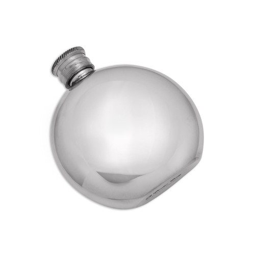 4oz round pewter pocket hip - pewter,