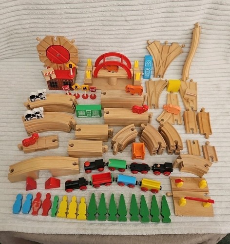 John lewis wooden train set - john,